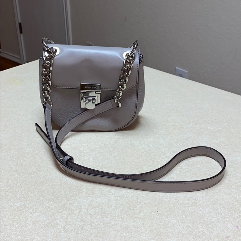 Light grey Michael Korda Crossbody Bag
